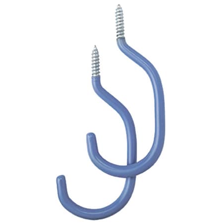 Crawfords SS18 Screw In Bike Hook, 2PK 695312